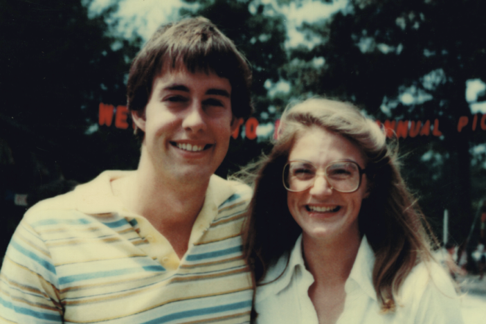 my mom and her boyfriend Drew