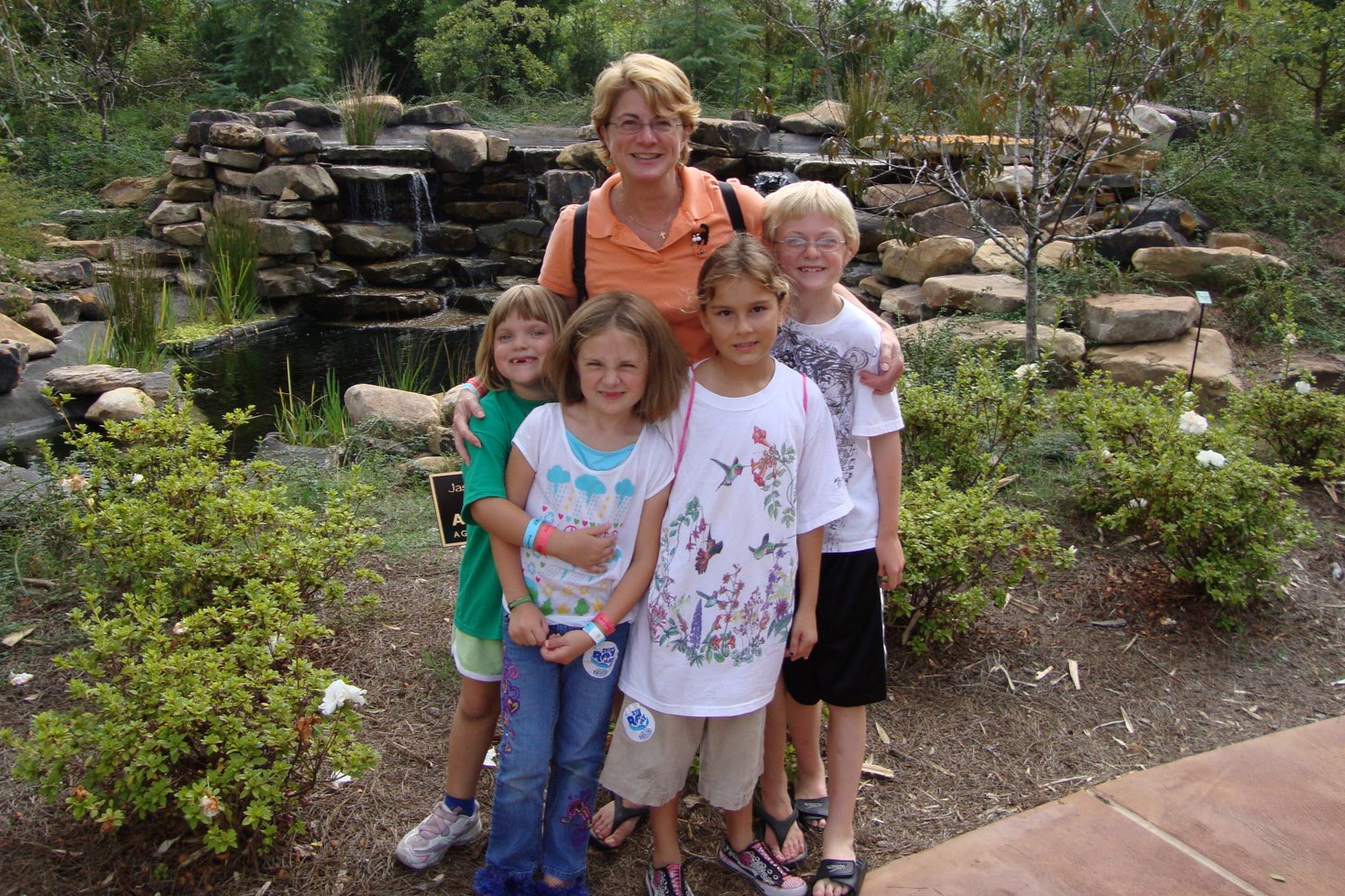 my mom, my best friend and her sister, Will, and I