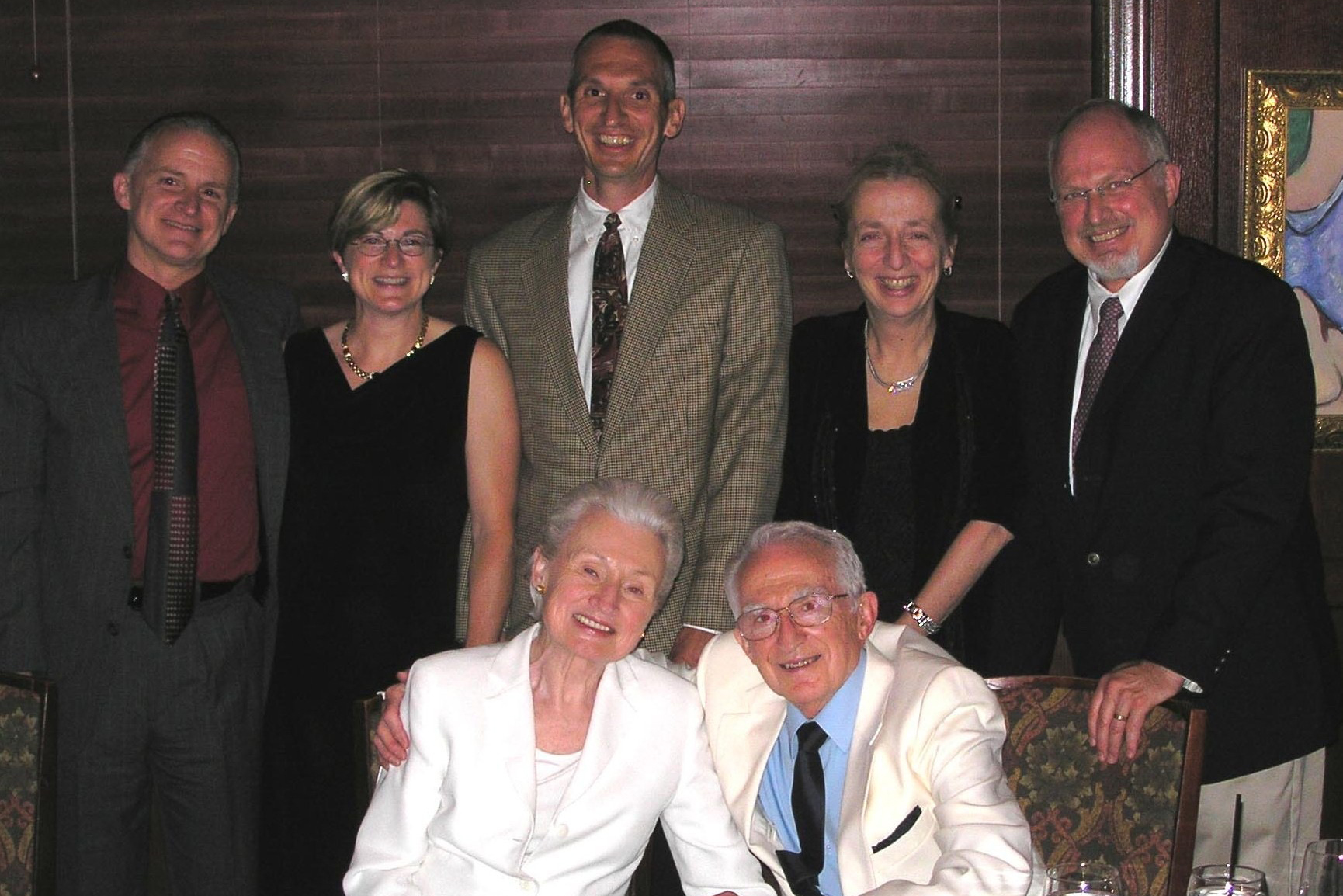my mom, her siblings, and their parents
